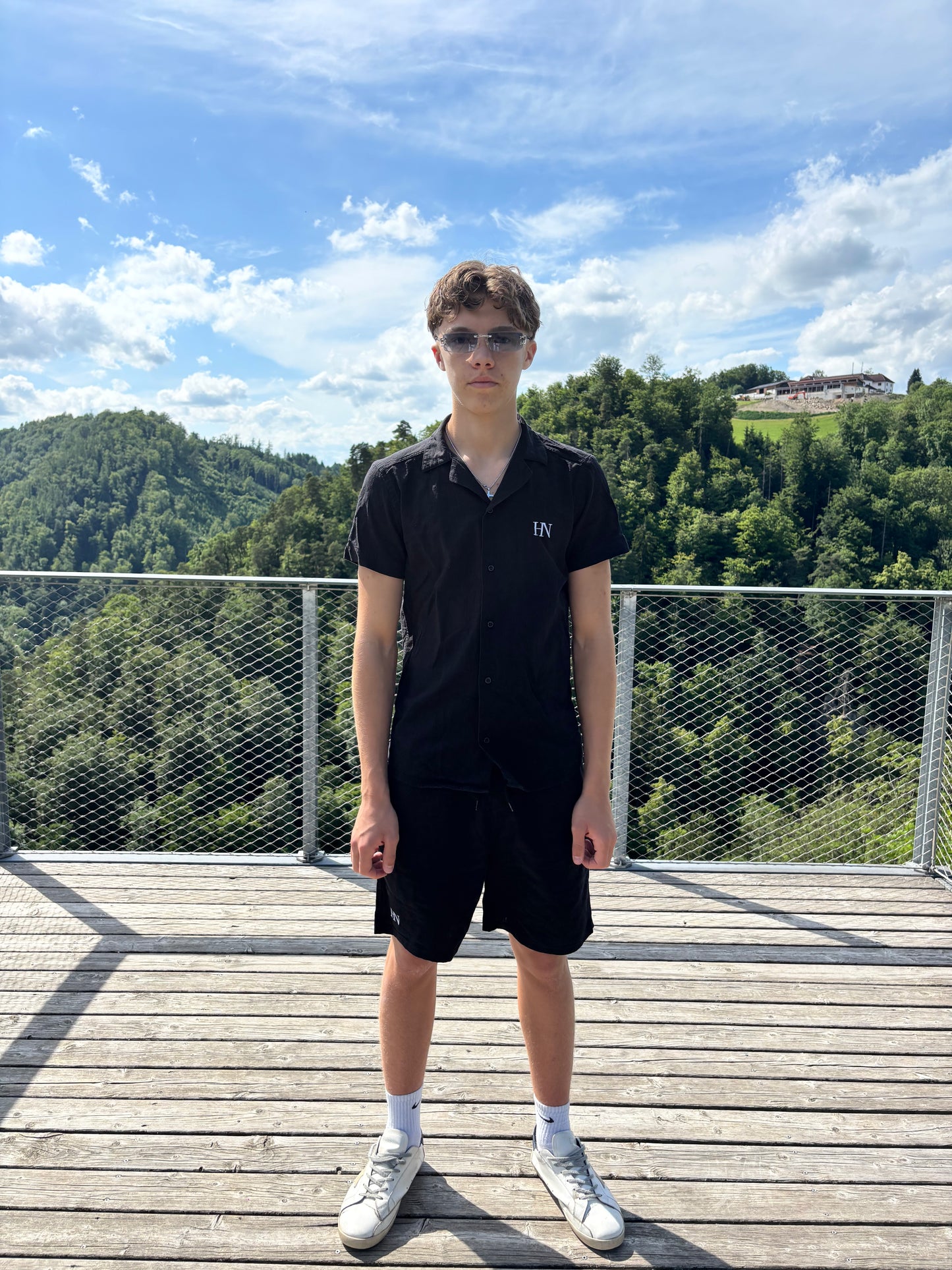 Rivera short Schwarz