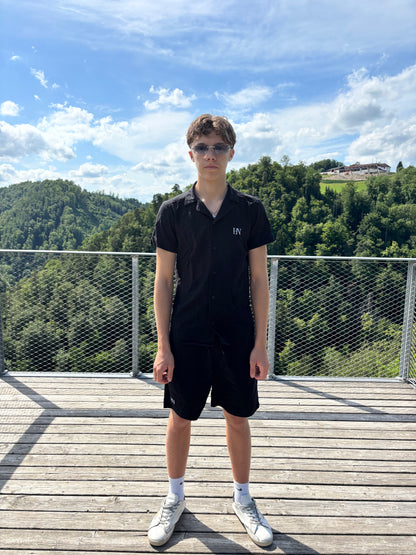Rivera short Schwarz
