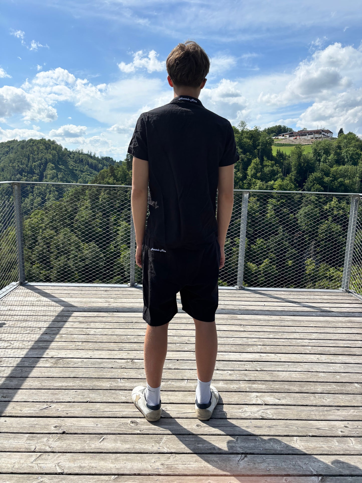 Rivera short Schwarz
