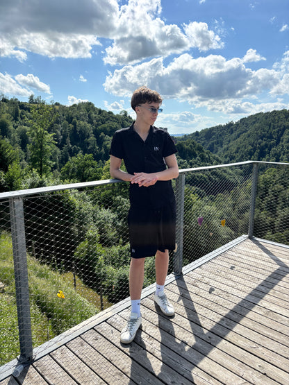 Rivera short Schwarz